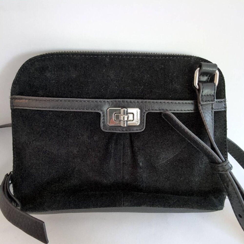 Vintage B Makowsky leather handbag black